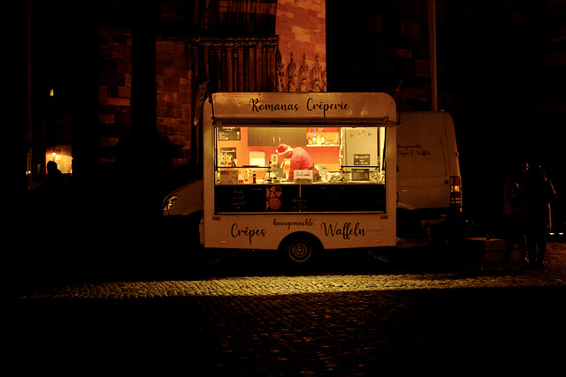 Crêpestand beim Münster