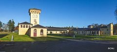 The Tuscan-inspired Steading on Altyre Estate, now the northern campus of the Glasgow School of Art.