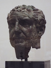 Bronze Portrait of a Man in the Boston Museum of Fine Arts, January 2018