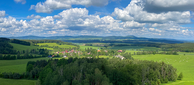 View from Březinka Tower