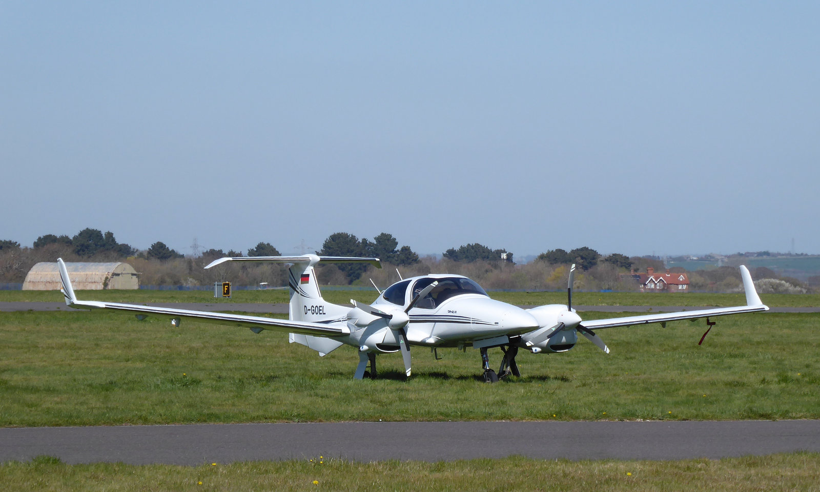 D-GOEL at Solent Airport (1) - 2 April 2021