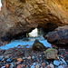 Rock pools at the base of the cliff path to McFarquhar's Cave