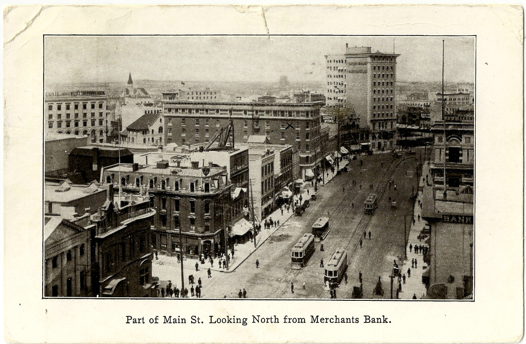 WP2033 WPG - PART OF MAIN ST. LOOKING NORTH…