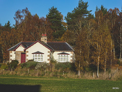 House in the woods on the Altyre Estate