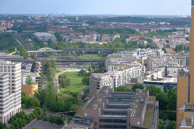 Blick vom Panoramapunkt Berlin