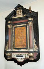 Memorial to William and Harriet Robinson, St Thomas & St Luke's Church, Dudley, West Midlands