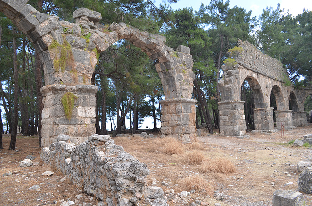 Phaselis, Remains of the Ancient Aqueduct