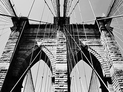 Tower of the Brooklyn Bridge