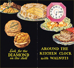 Around The Kitchen Clock With Walnuts, c1930