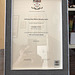 Tony's degree. 2020