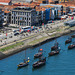 Rabelos vor der Ribeira de Gaia (© Buelipix)