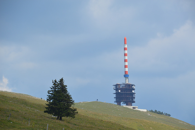 Sendeturm auf dem Chasseral