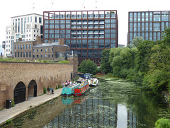 Regent's Canal at Kings Cross - 27 July 2019