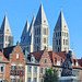 Belgique/België/Belgium : la cathédrale aux 5 clochers
