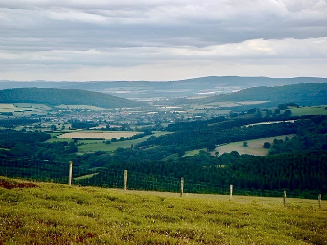 View from near Long Mynd