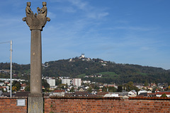 HWW ~ Pöstlingberg Church from Linz city centre