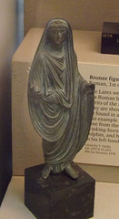 Bronze Figure of a Genius Sacrificing in the British Museum, April 2013