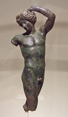 Bronze Statuette of a Youth Dancing in the Metropolitan Museum of Art, October 2010