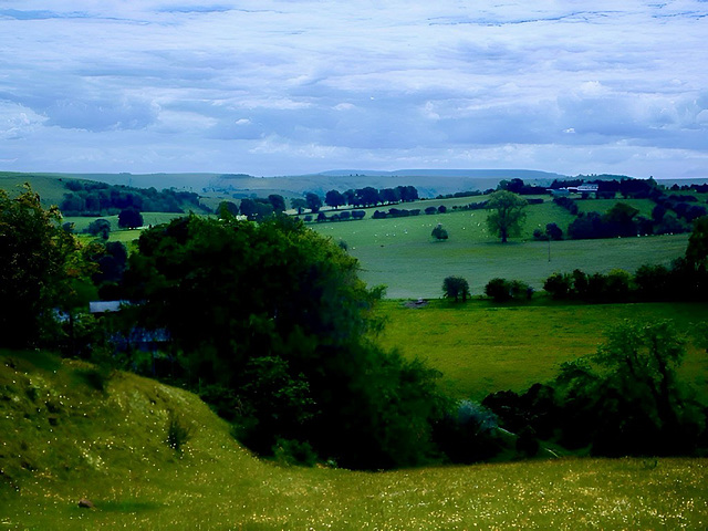 View from near Long Mynd