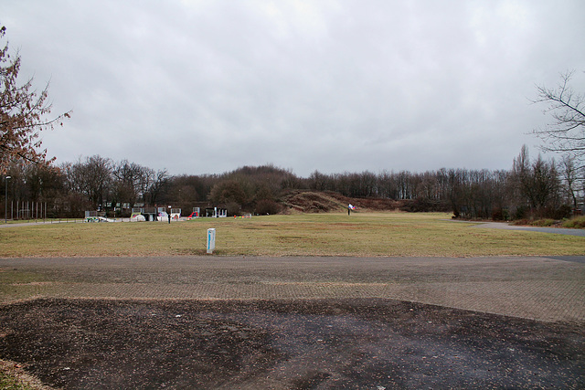 Blick zur Halde Brassert (Marl-Brassert) / 24.12.2016