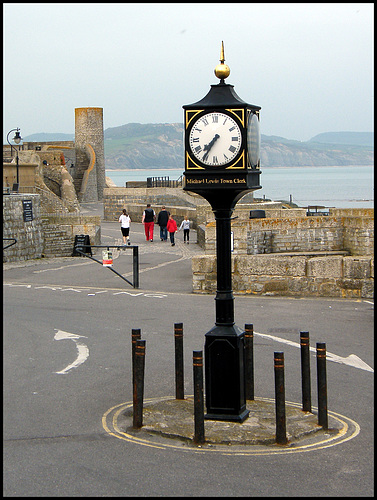 Lyme Regis millennium clock
