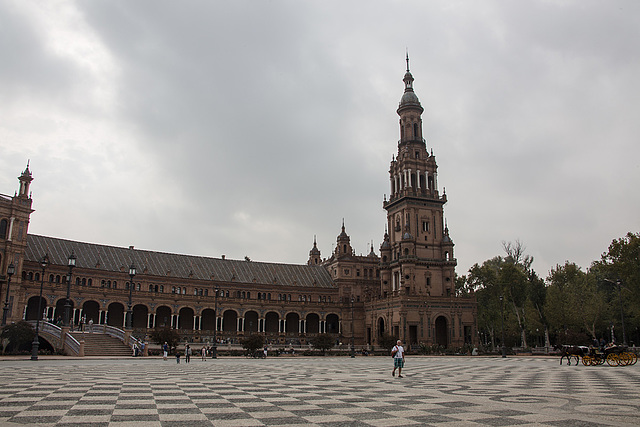 20161021 2373VRAw [E] Plaza de Espana, Sevilla, Spanien