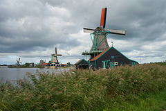 The mills of the Zaanse Schans _Netherlands