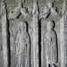 clifton reynes church, bucks (55)late c14 tomb c.1385 with weepers, perhaps thomas reynes III