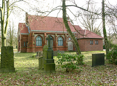 Friedhofskapelle, Westseite