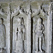 clifton reynes church, bucks (54)late c14 tomb c.1385 with weepers, perhaps thomas reynes III