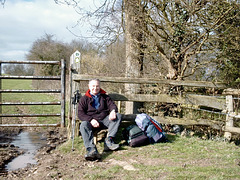 Lunchtime near Round Hill.