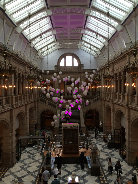 Kelvingrove Art Museum hall