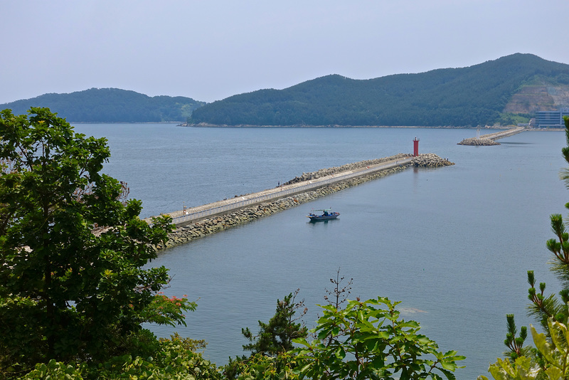 Okpo harbour entrance