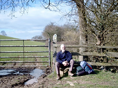 Lunchtime near Round Hill.