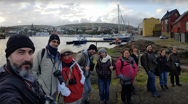 To end with the Copenhagen-Faroe series: Our group!