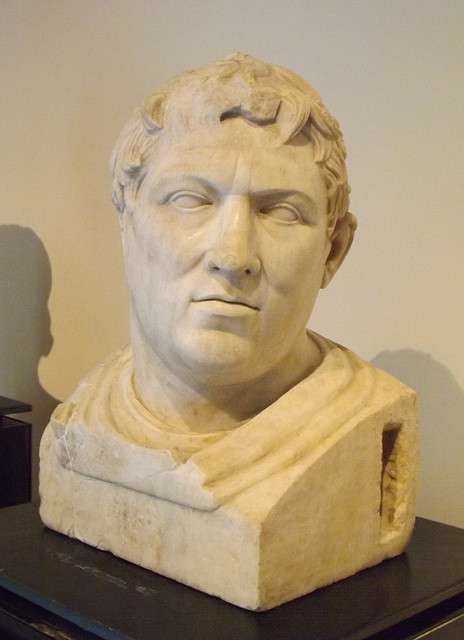 Herm of Philetairos of Pergamon from the Villa dei Papiri in the Naples Archaeological Museum, June 2013