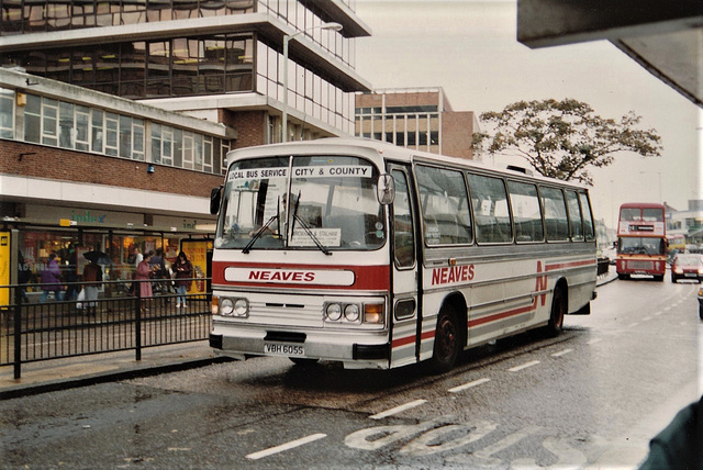 Neave of Catfield, Norfolk VBH 605S in Norwich – 9 Aug 1993 (201-23)