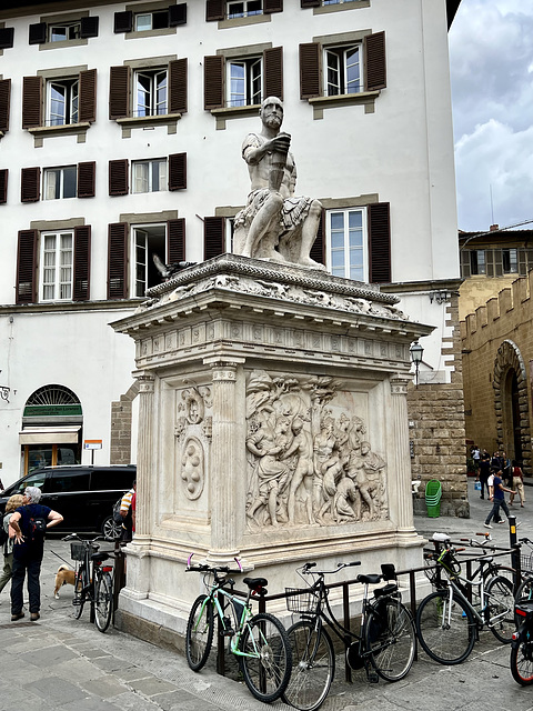 Florence 2023 – Monument to Giovanni delle Bande Nere