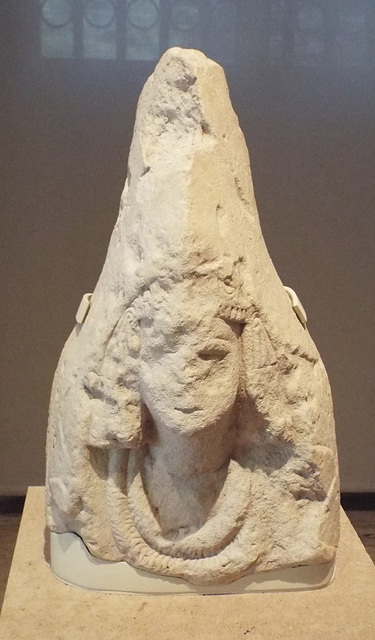 Iberian Female Bust in the Archaeological Museum of Madrid, October 2022