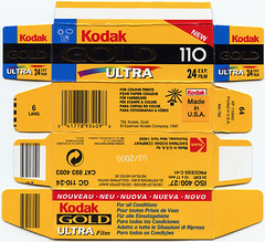 Kodak 110 Film Box
