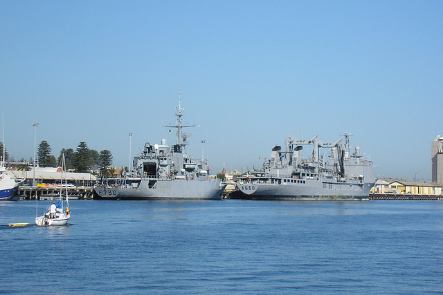 Warships At Fremantle