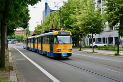 Leipzig 2019 – LVB 2173 Tatra-Großzug on line 7 to Sommerfeld