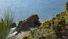 Rock Formations at the bottom of the cliff path to McFarquhar's Cave