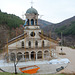 Bulgaria, Village of Bistritsa, Facade of the Church of St. George under Restoration