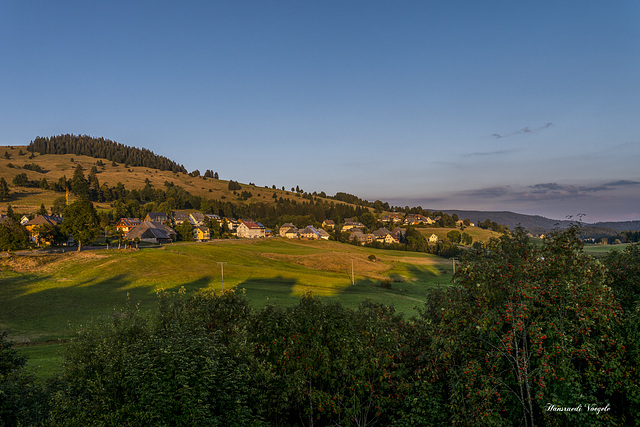 Bernau im Abendlicht