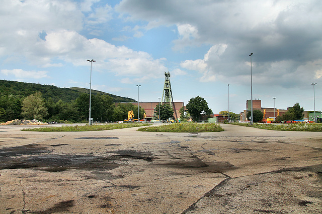 Materialplatz der Zeche Franz Haniel 1/2 (Bottrop-Fuhlenbrock) / 14.08.2017