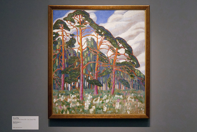 "Motif de forêt" (Konrad Mägi - 1913)