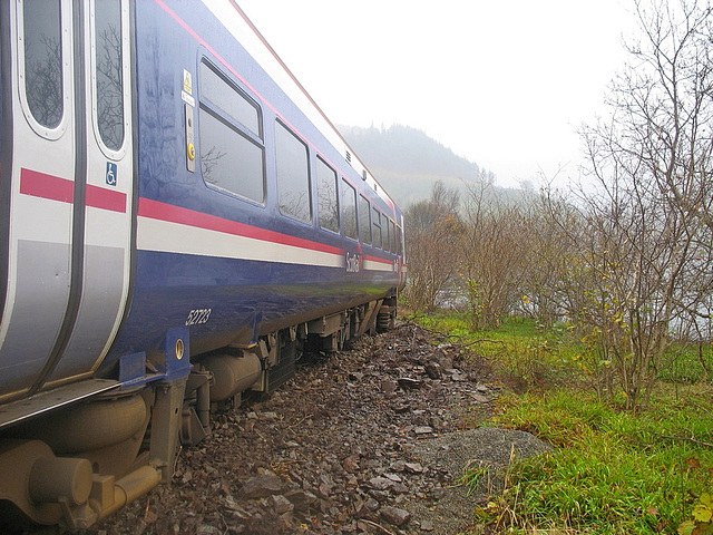 158723 derailment at Ardnarff