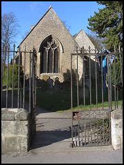 gate to St Thomas' Church