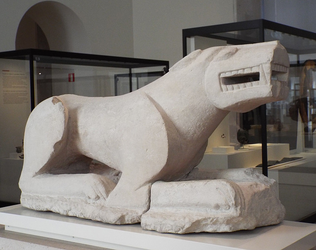 Lioness of Baena in the Archaeological Museum of Madrid, October 2022